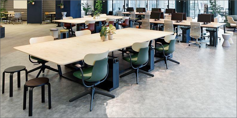 オフィスレイアウトのイメージ画像