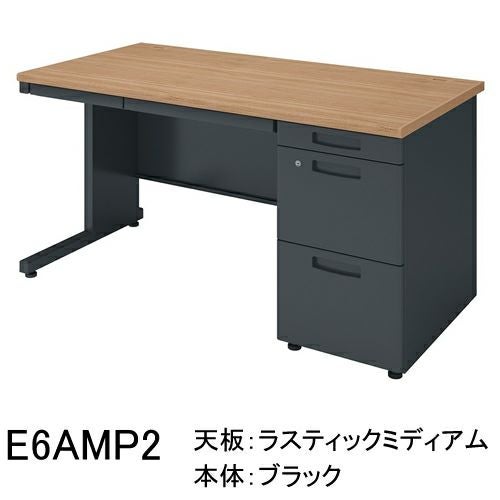 コクヨ インベント（INVENT） 片袖デスク 3段（V3）引き出し W1400