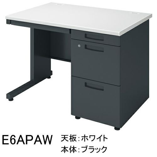 コクヨ インベント（INVENT） 片袖デスク 3段（V3）引き出し W1000