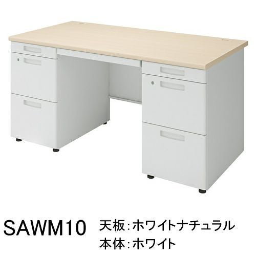 コクヨ インベント（INVENT） 両袖デスク 3段（V3）・3段（V3