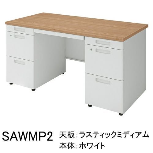 コクヨ インベント（INVENT） 両袖デスク 3段（V3）・3段（V3