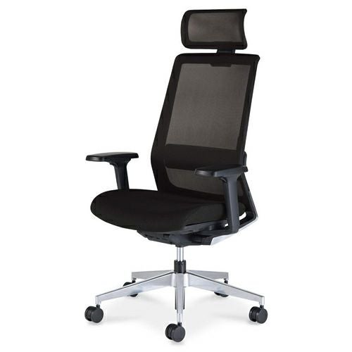コクヨ　エアフォート（AIRFORT）　ヘッドレスト付きタイプ　上下肘 コクヨ エアフォート2（AIRFORT2） ヘッドレスト付きタイプ 上下肘 C09