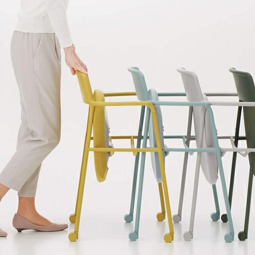 コクヨ エニー（Any） キャスタータイプ 肘付きチェアー 9GG29G