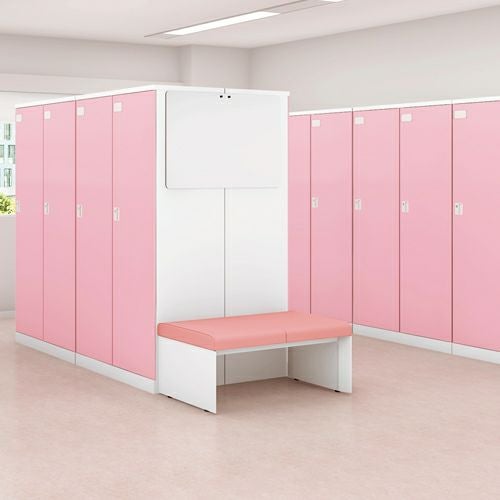 コクヨ １人用ロッカー ワードローブ　ピンク コクヨ シーフォート（C fort） カラー扉タイプ 1人用ロッカー・扉