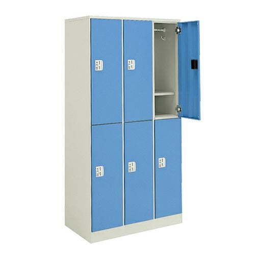 コクヨ コインリターン専用ロッカー 6人用ロッカー・3列2段 W900 D515