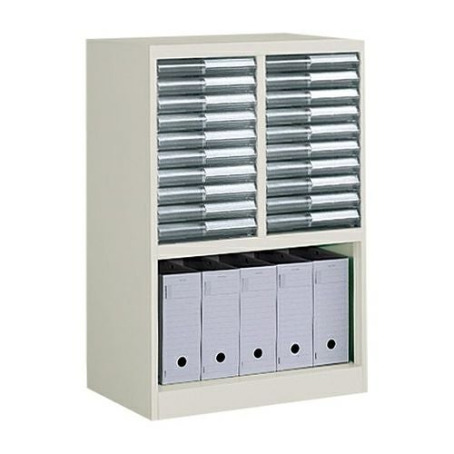 コクヨ 書類整理庫 トレーユニット ファイルボックス収納タイプ A4収納